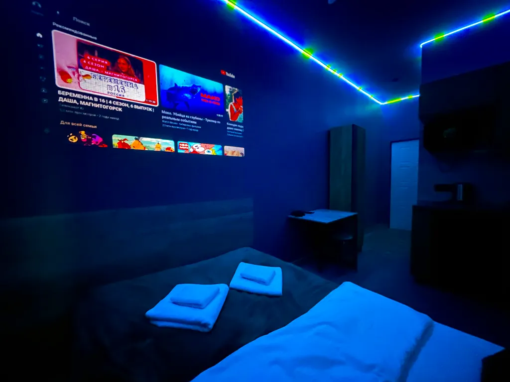 Квартира Квартира Уютная студия с кинотеатром возле московского вокзала — Санкт-Петербург