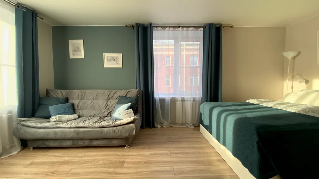 Уютная квартира в Золотом треугольнике Петергофа