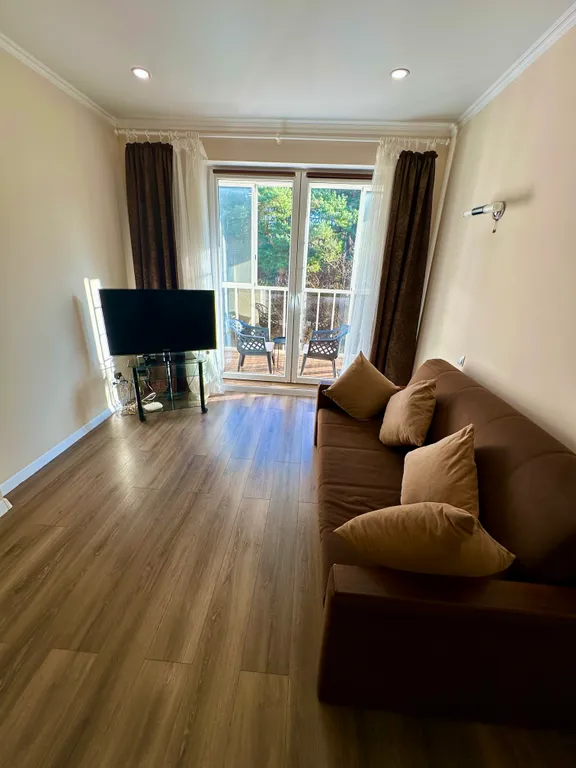 Уютная квартира с видом на сосновый лес