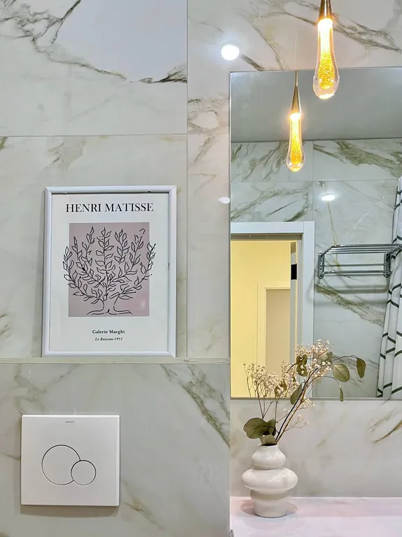 Новая светлая квартира в центре