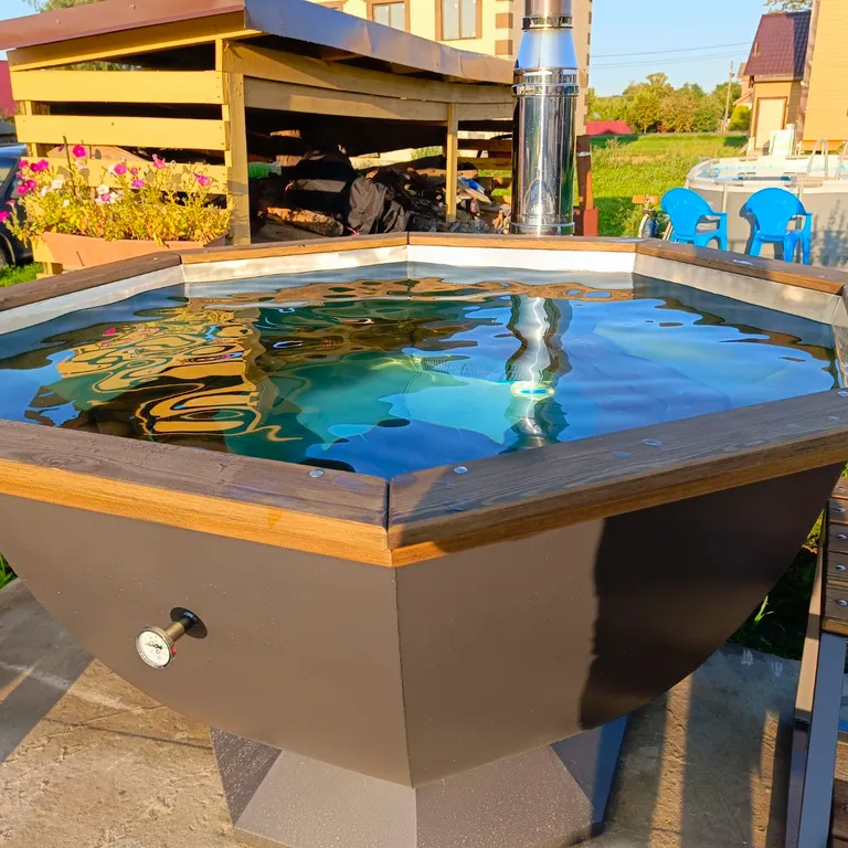 Дом семья с баней и чаном