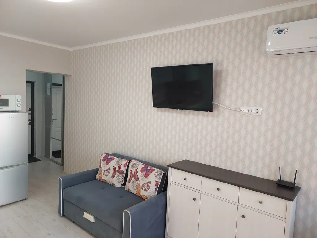 Квартира Квартира Студия в солнечной Анапе на 15 этаже — Анапа