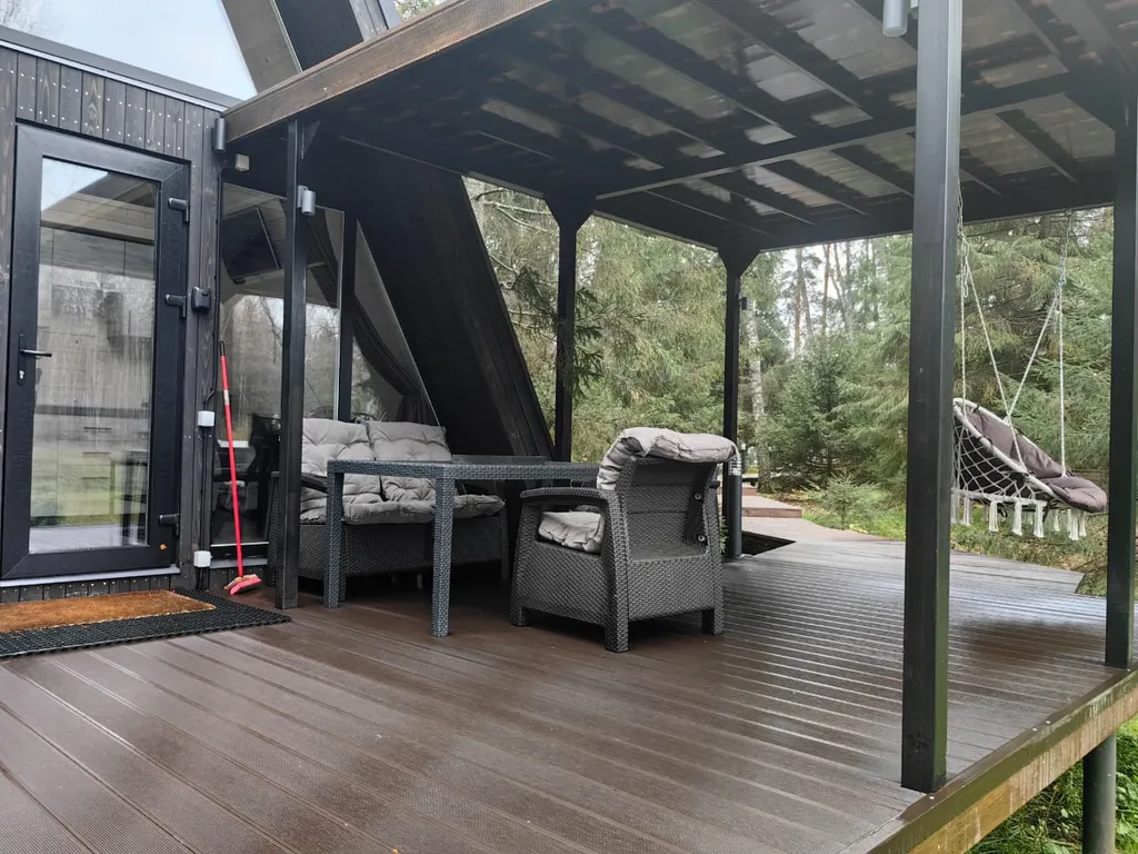 Уютный дoм a-frame