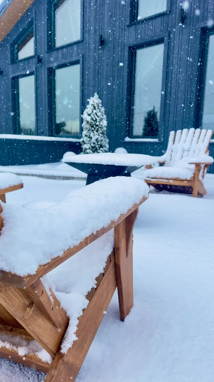 Коттедж Уютный загородный дом у живописного озера, с шикарной новогодней елкой — Санкт-Петербург