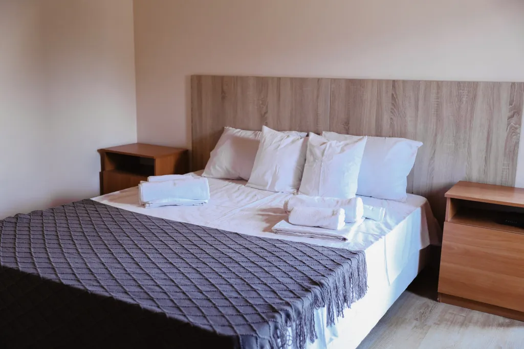 Квартира Двухместный номер с 2 отдельными кроватями эконом и общим санузлом — аренда посуточно в Птицефабрика