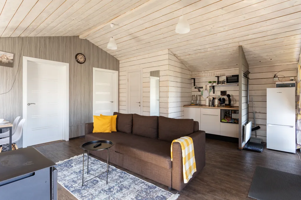 Коттедж Уютный дом на природе — чан и баня на территории — Санкт-Петербург