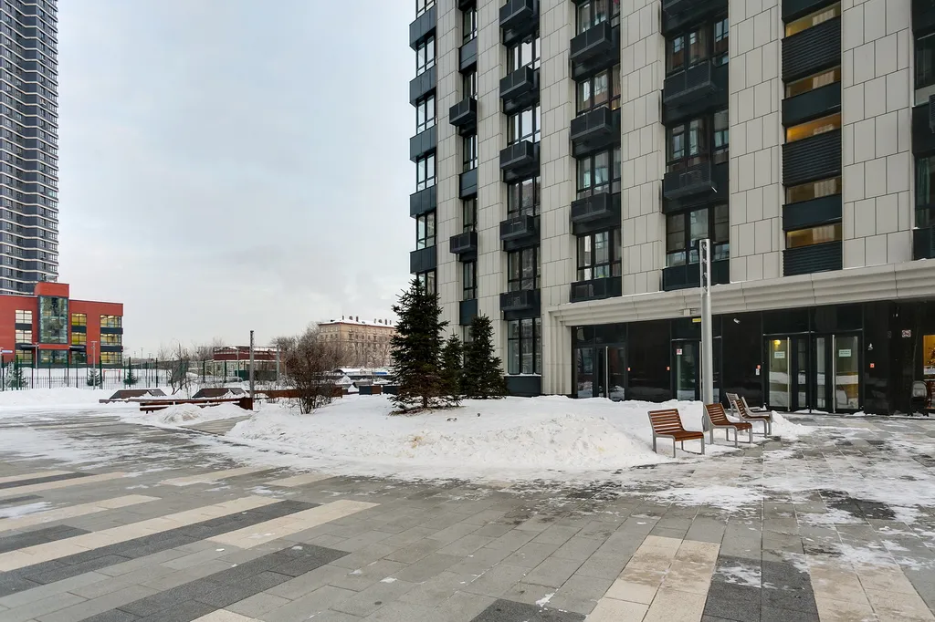 Квартира Квартира Стильная студия Смарт Хост у метро Шелепиха — Москва