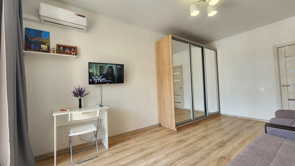 Уютная евротрешка с двумя балконами