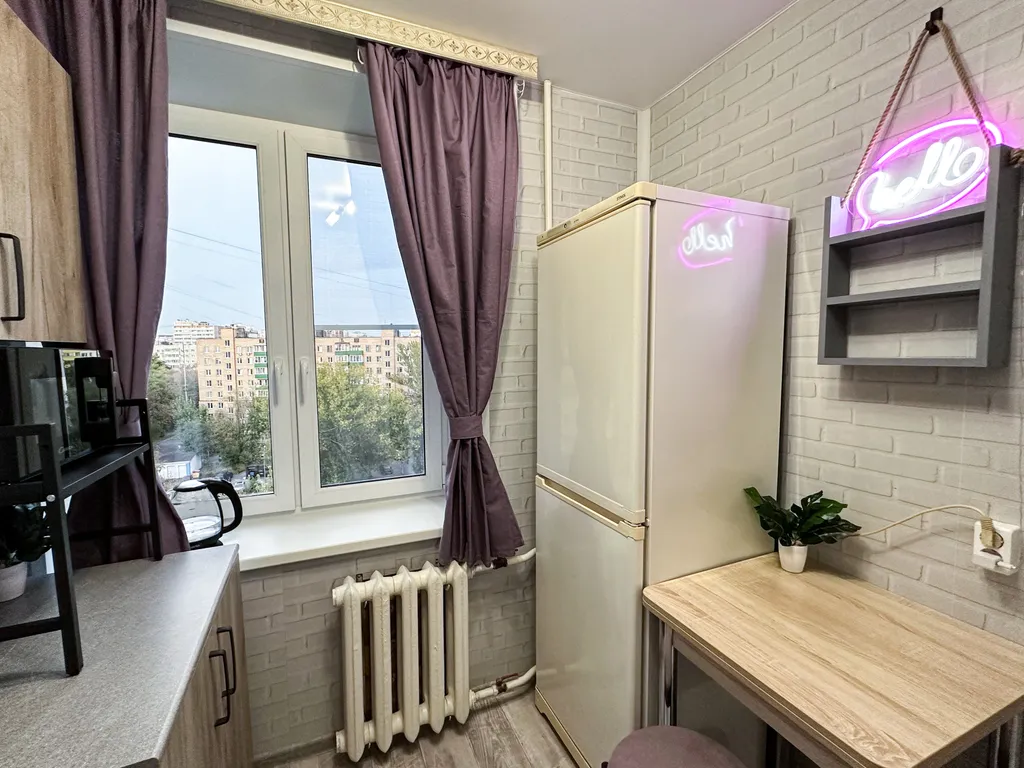 Квартира Двухкомнатная квартира с качелями у метро Пролетарская — Москва