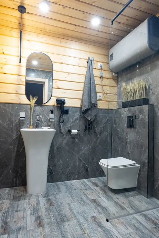 Дом с камином