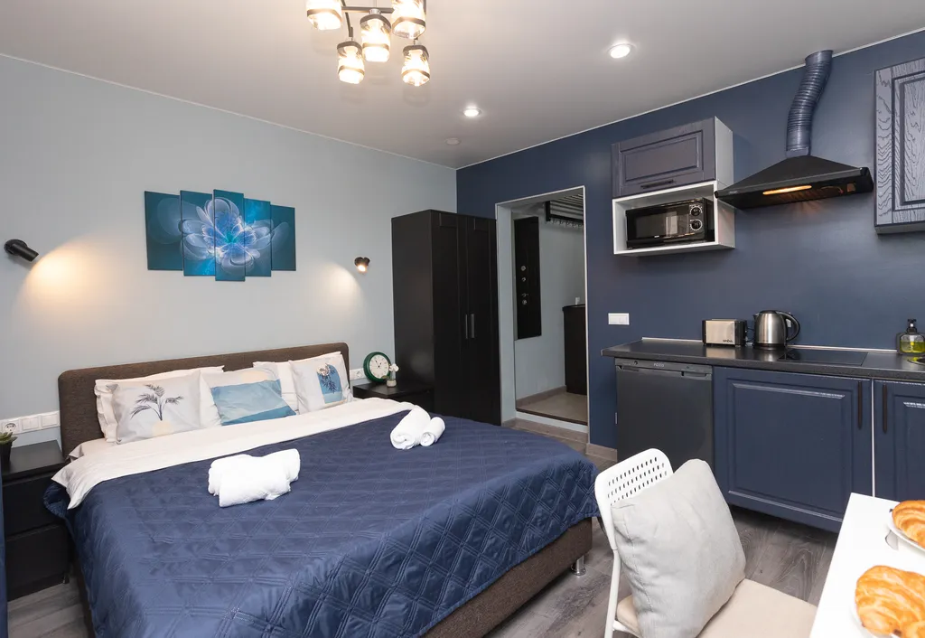 Квартира Студия в 5 минутах от МЦД Одинцово и 20 минутах на авто от а/э Внуково — аренда посуточно в Одинцово