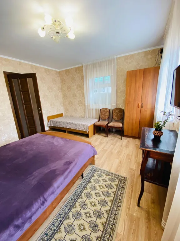 Квартира Квартира Уютный трёхместный номер с дополнительным местом — Анапа