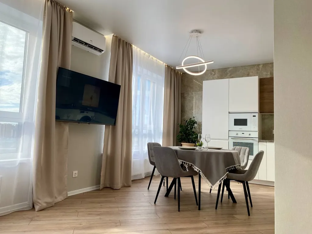 Квартира Квартира A I V A Premium 203, лучший ЖК Тюмени, вид на реку Тура, 11 этаж — Тюмень