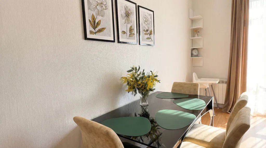 Семейная 2-комнатная квартира, 3 минуты до моря, ТРЦ Мандарин