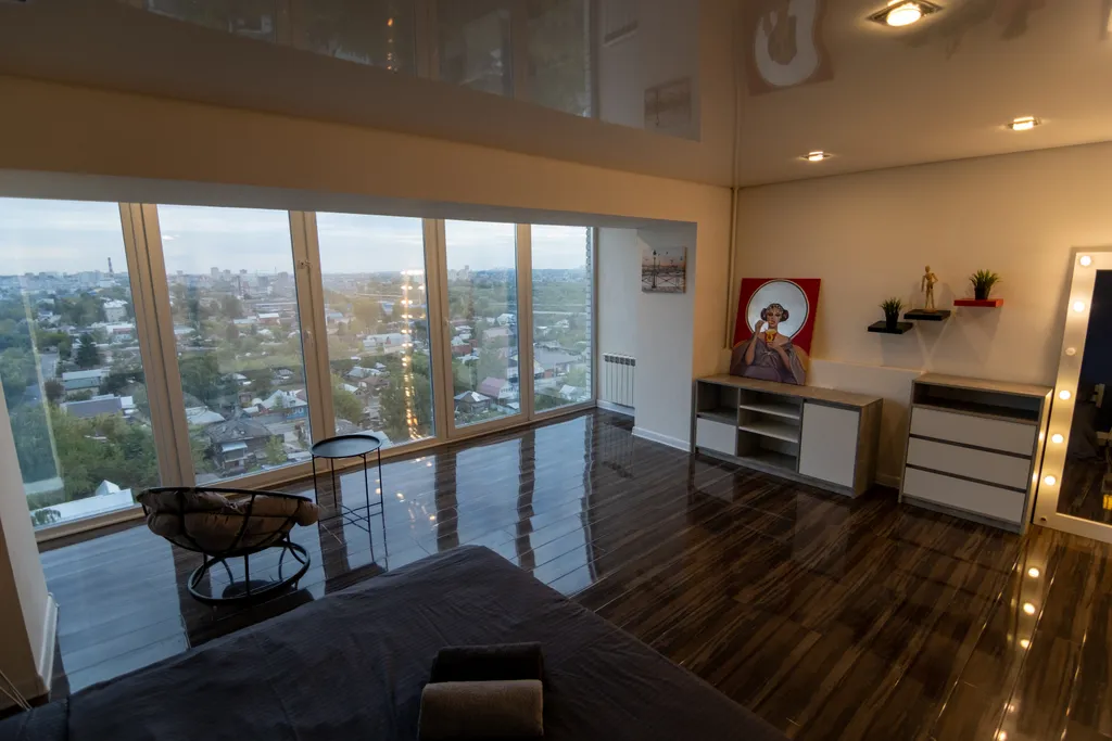 Апартаменты с панорамным видом на город