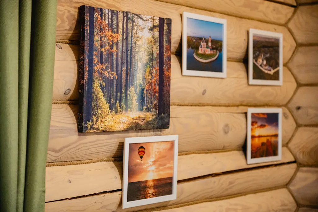 Уютные апартаменты 65 м² c 2-мя спальнями в деревянном доме