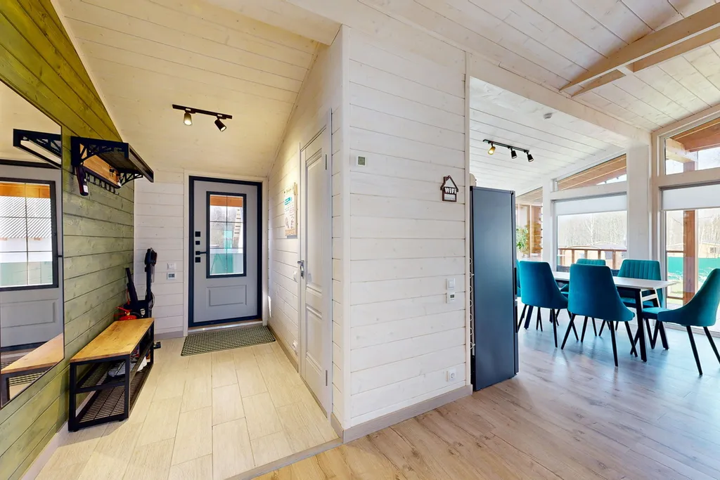 Дом с баней и чаном на участке 10 соток, Green island house