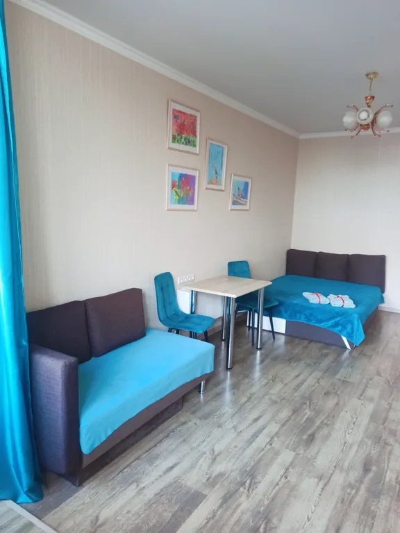 Квартира-студия в ЖК Атмосфера с шикарным видом из окна