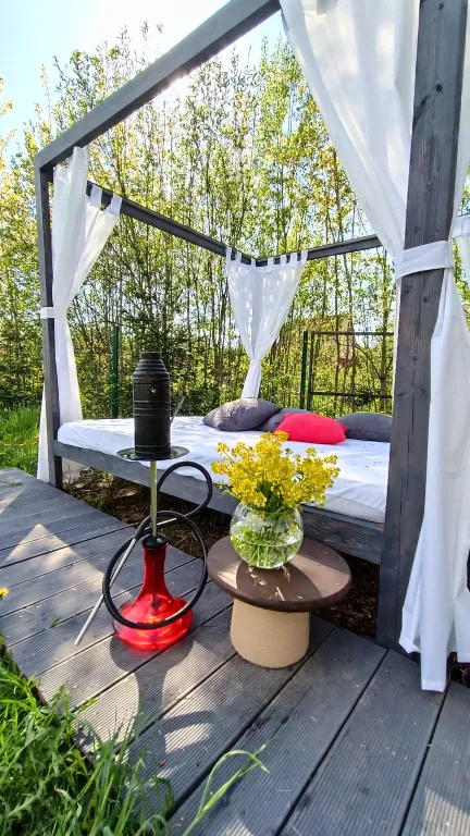 Уютный дом с панорамным видом, просторной территорией и баней