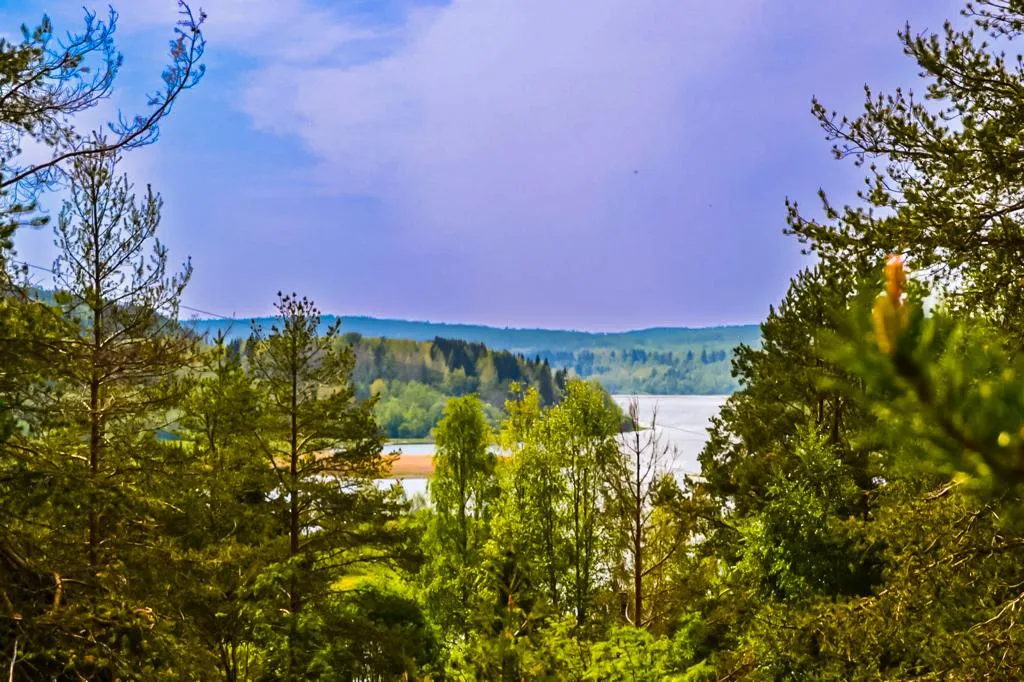 Уютный домик с чаном и видом на Ладожский залив