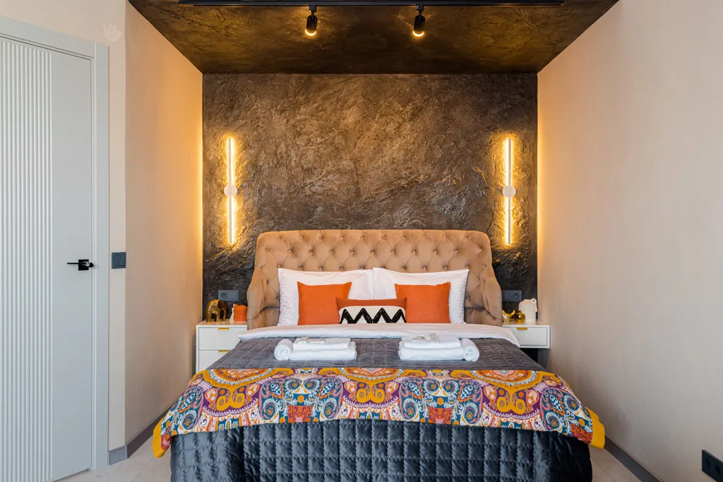 Премиум с гостиничным сервисом, халаты, сатиновое белье, кондиционер