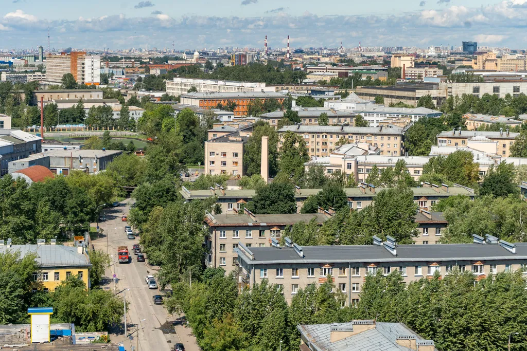 Квартира Уютная видовая квартира рядом с центром — Санкт-Петербург