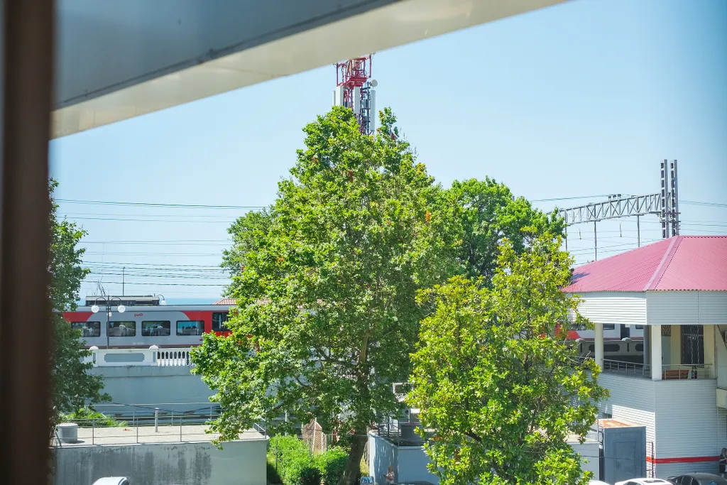 Просторная квартира на берегу моря