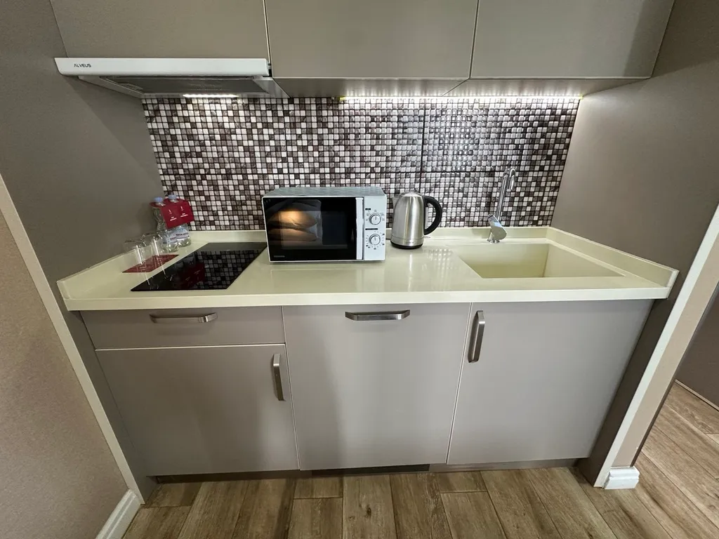 Квартира Апартаменты с видом на первой линии моря в 5* Апарт-отеле — Батуми