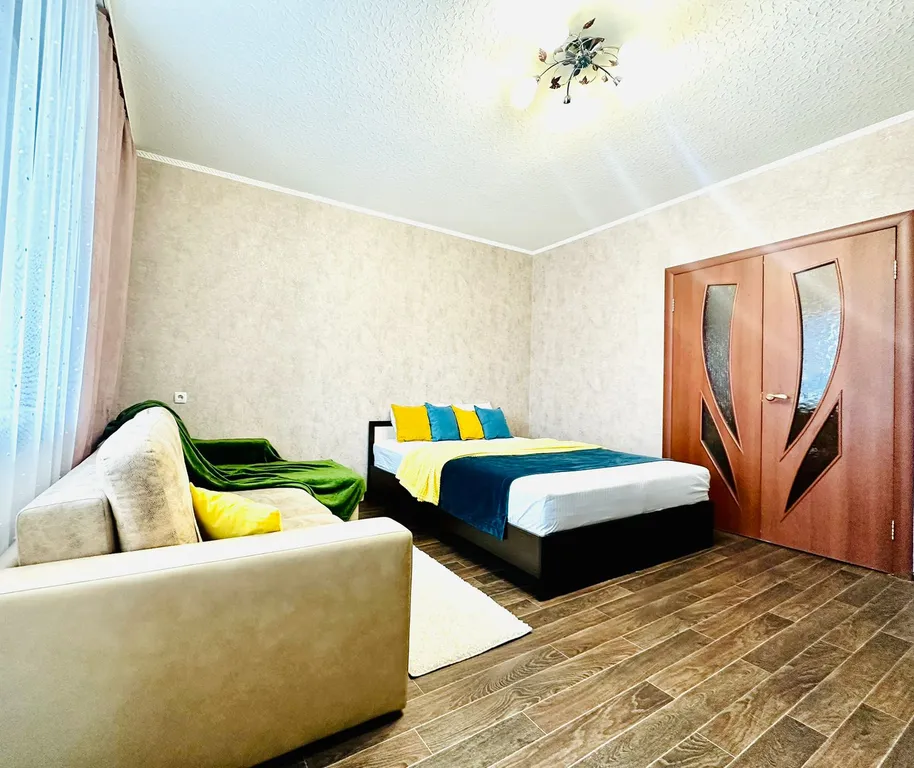 Уютная 1-комнатная квартира с балконом в центре города