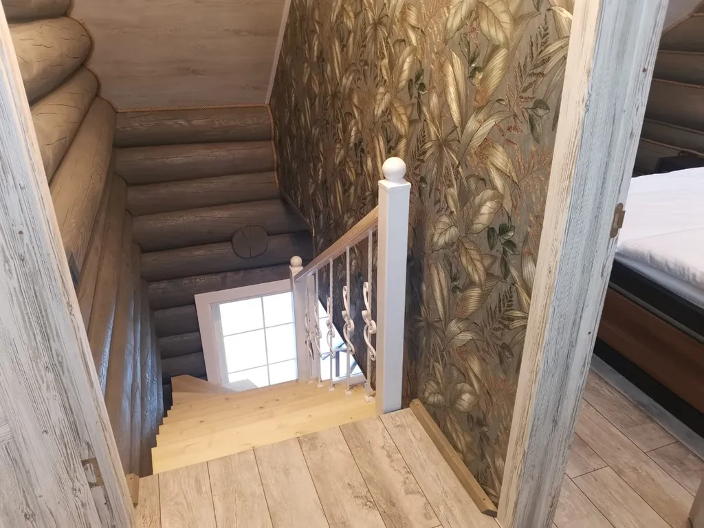 Бревенчатый коттедж