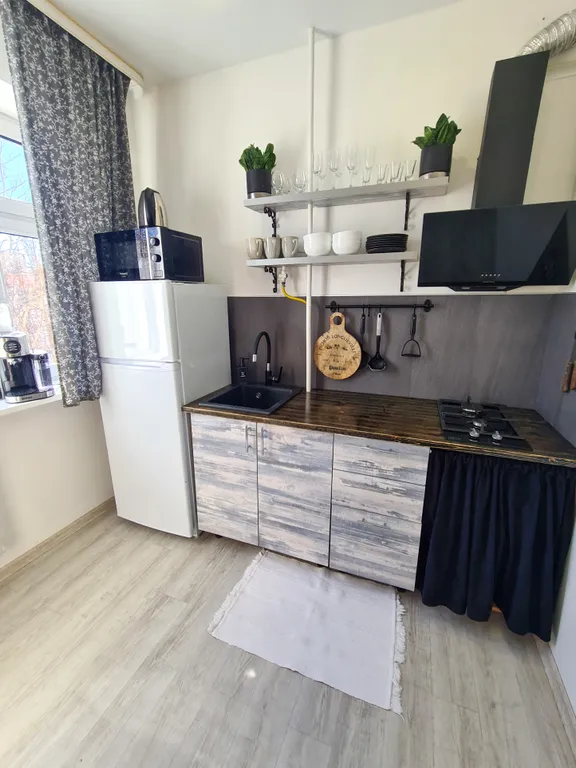 Апартаменты Мириады с большой кроватью