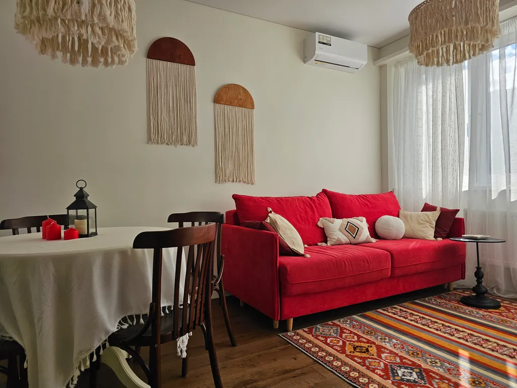 Уютная квартира с видом на горы