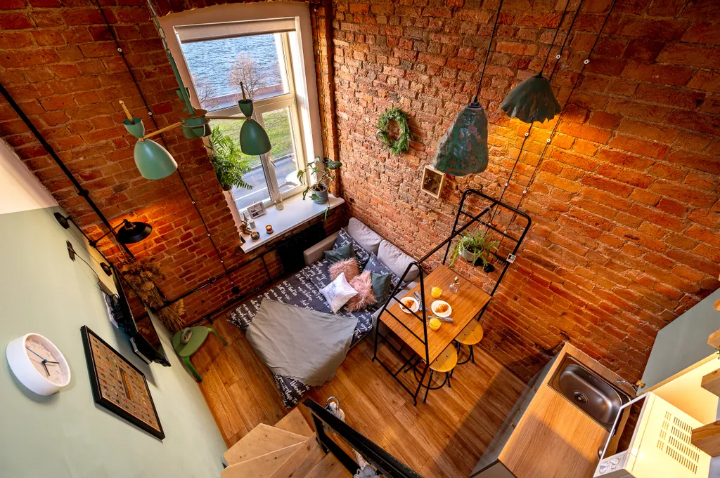 Green Loft Neva View с потрясающим видом на Неву