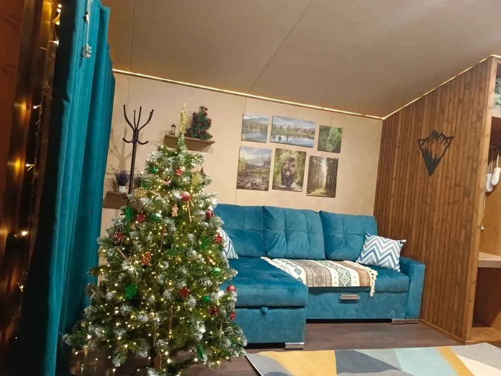 Коттедж Новый уютный дом в хвойном лесу вблизи поселка — Архыз