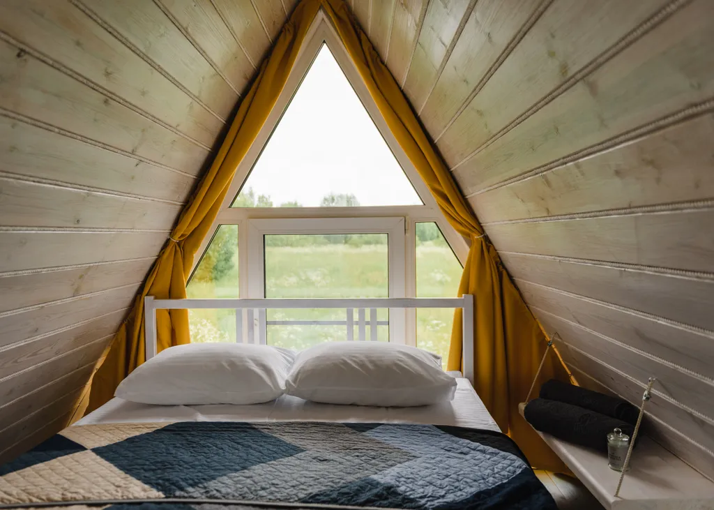 Дом в стиле A-фрейм