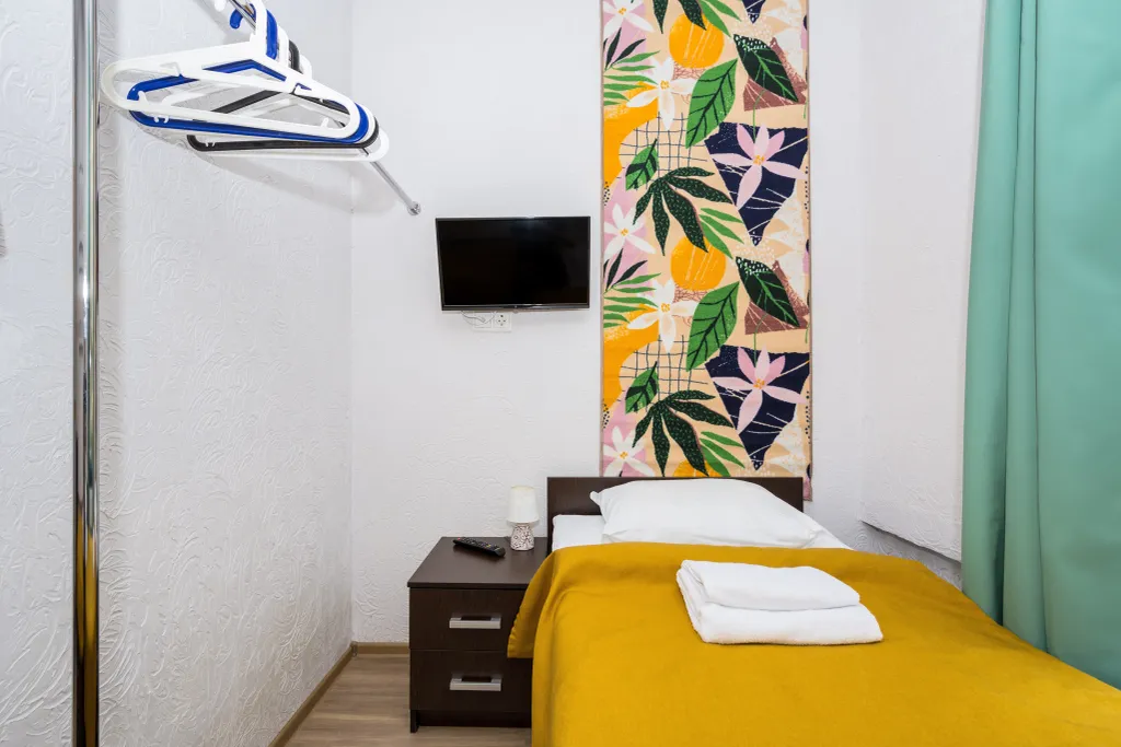 Квартира Комната с санузлом и двумя отдельными кроватями у зоопарка — Санкт-Петербург