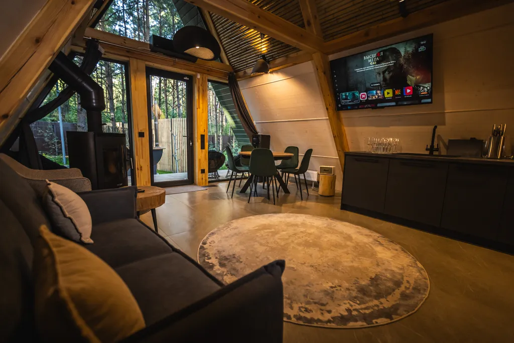 Коттедж Коттедж А-Фрейм грин — Павловский Посад