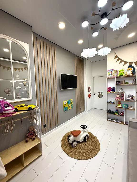 Квартира с детской комнатой и шикарным видом 24 этаж