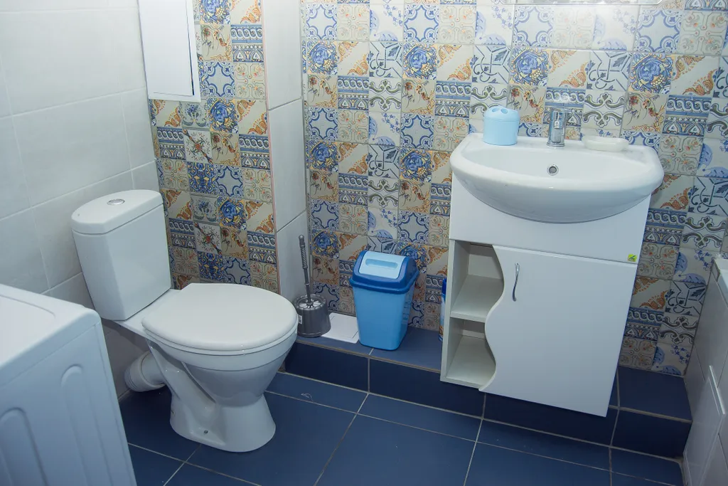 Уютная евротрешка с патио  в 600 метрах от моря