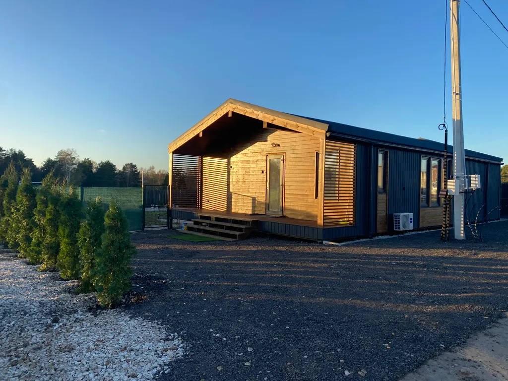 Коттедж Дом с сауной на границе с лесом и озером — Семеновское