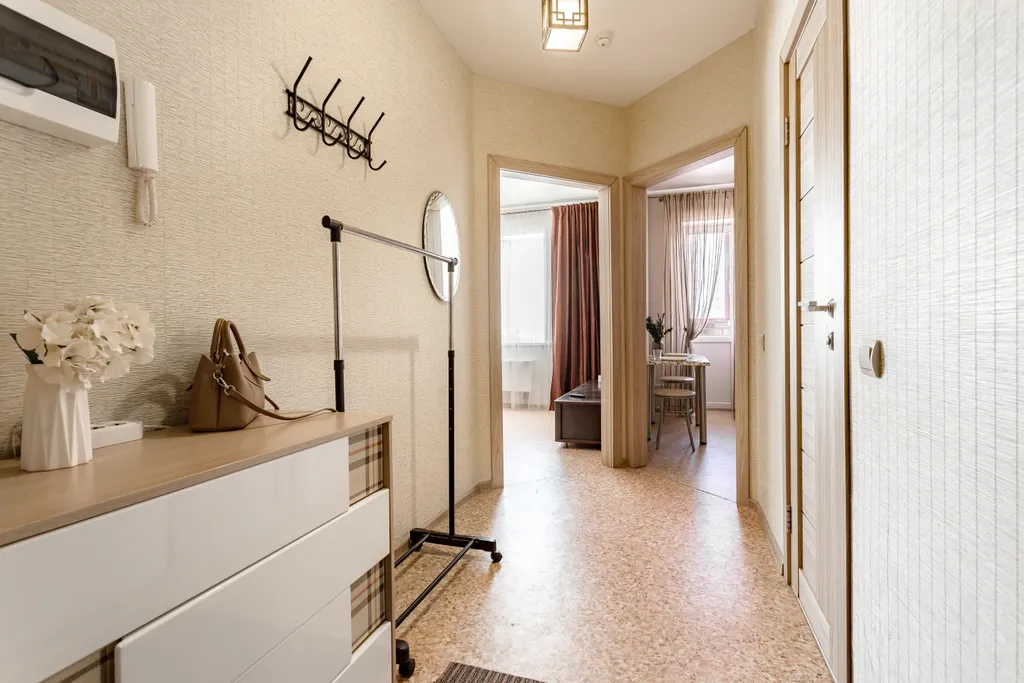 Уютная 1-комнатная квартира, 40 м², 2 кровати