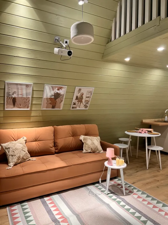 Домик Флора с горячим чаном