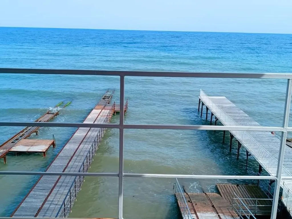 Эллинг нa беpeгу моpя