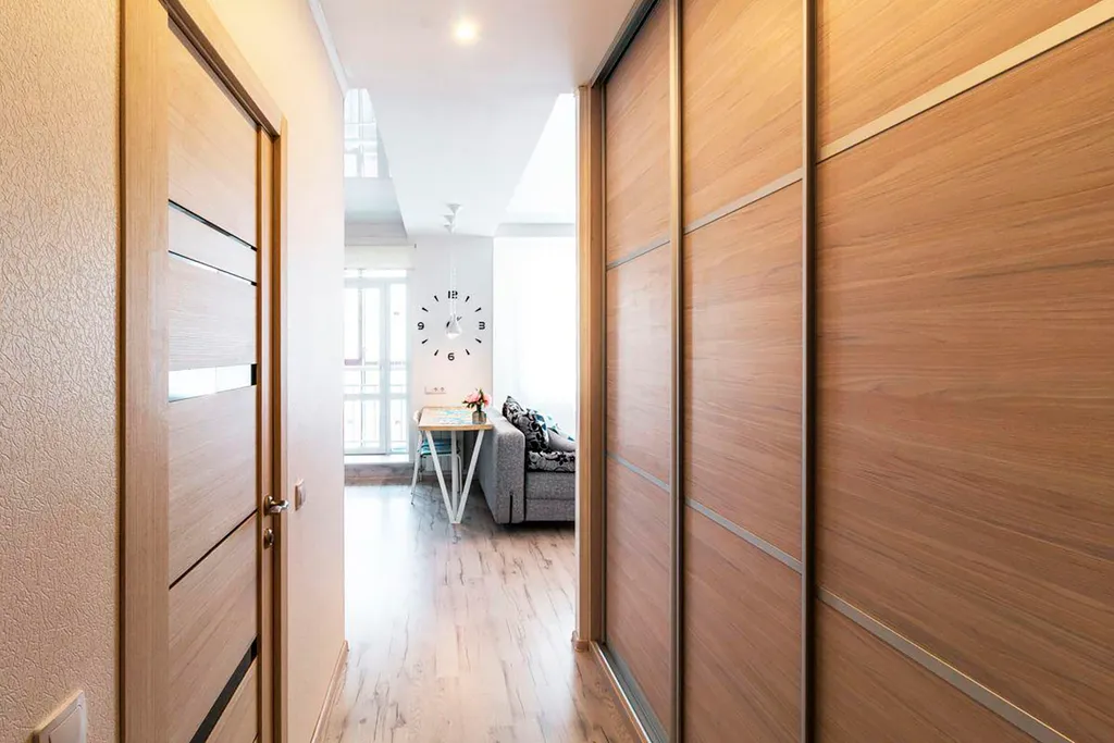 Студия в центре города, зеленый остров