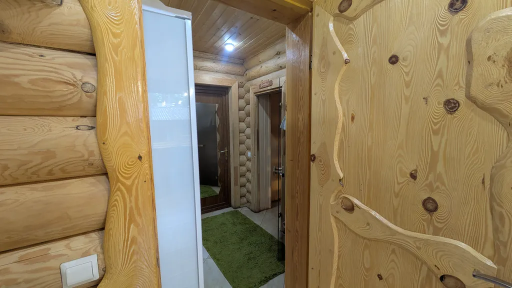 Деревянный дом в лесу с сауной в Мари Эл