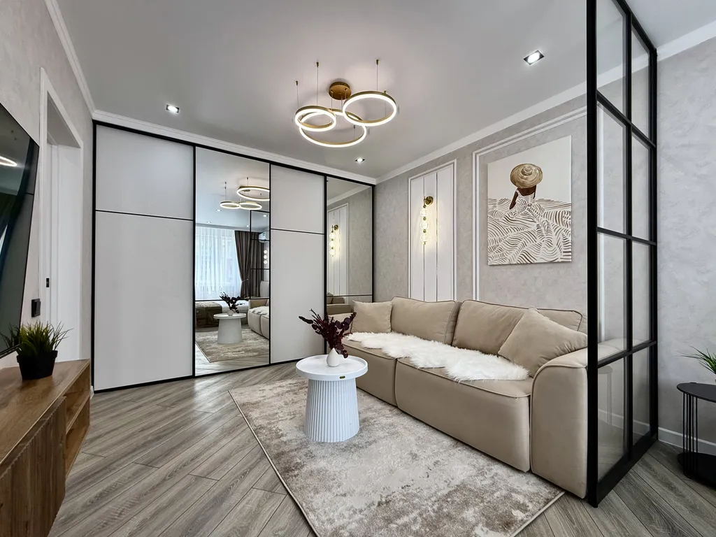 1-комнатная квартира (рядом Город Еды, Фермер Базар, ТЦ Окей ОДКБ)