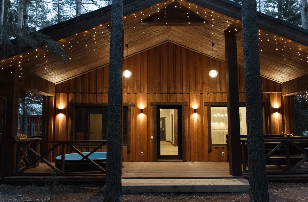 Комфортабельный коттедж с видом на озеро — аренда посуточно в Вяртсиля