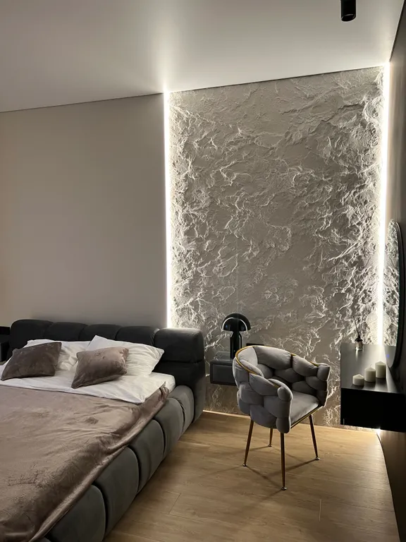 Люксовая 2-комнатная квартира с дизайнерским ремонтом