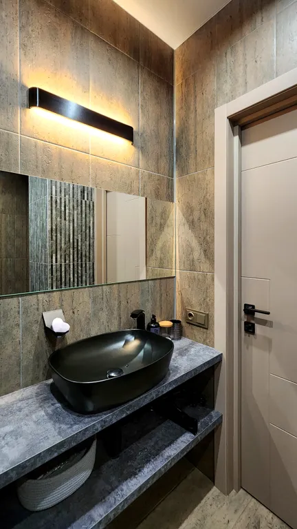 Панорамный люкс Мечта с камином и видом на Волгу и город