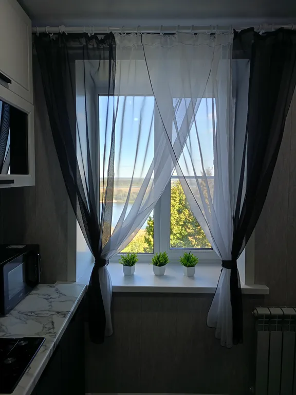 Новая квартира с видом на Оку